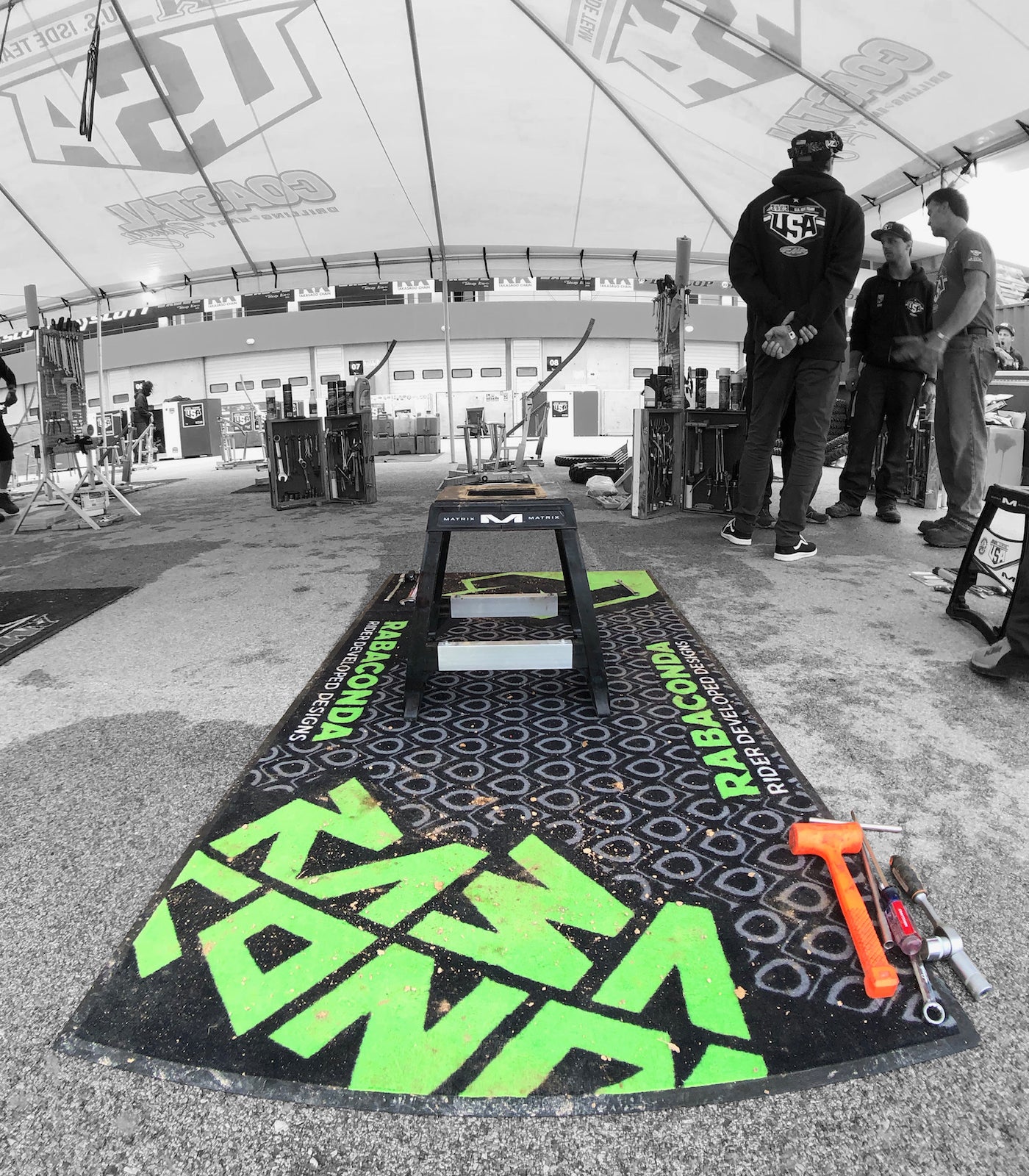 Motorcycle Pit Mat