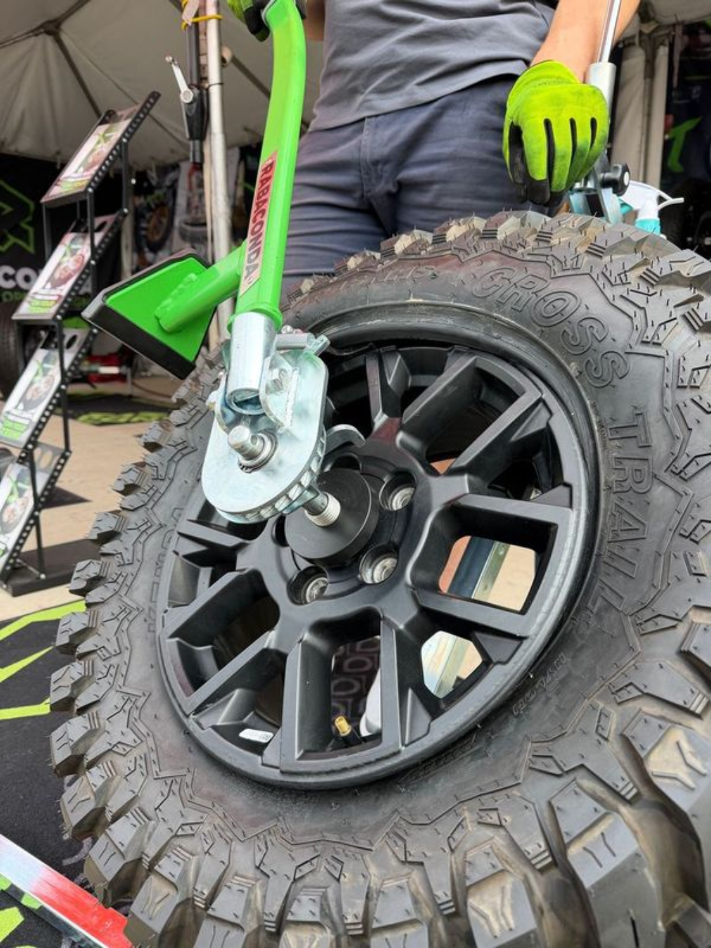 4-Wheel Adapter Kit for the Street Bike Tyre Changer