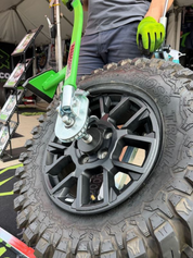 4-Wheel Adapter Kit for the Street Bike Tyre Changer