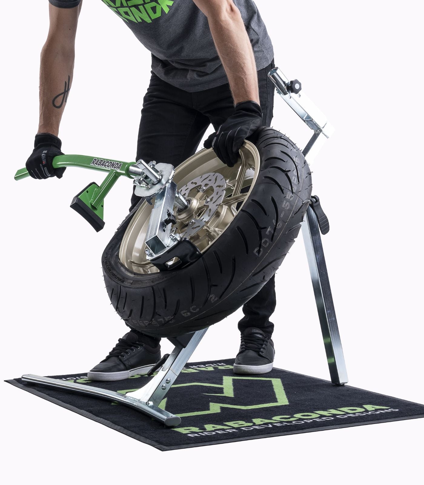 Rabaconda street bike tire changer